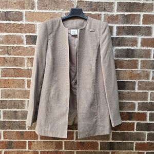 Cintas Taupe Open Front Blazer | Women’s Uniform Jacket